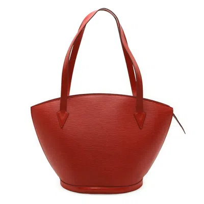 Pre-owned Louis Vuitton Castilian Red Epi Leather Shoulder Bag Tote Bag ()