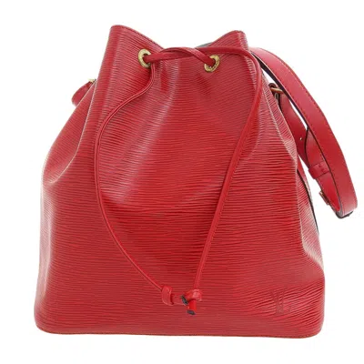 Pre-owned Louis Vuitton Castilian Red Red Color Epi Leather Shoulder Bag ()