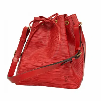 Pre-owned Louis Vuitton Castilian Red Shoulder Bag ()