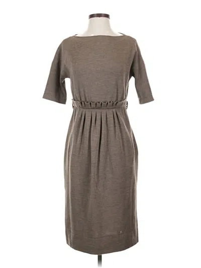 Pre-owned Louis Vuitton Casual Dress In Gray