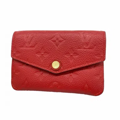 Pre-owned Louis Vuitton Cerise Coin Purse/coin Case () In Pink