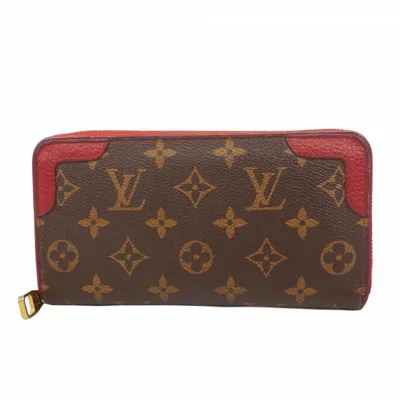 Pre-owned Louis Vuitton Cerise Long Wallet (bi-fold) () In Multi