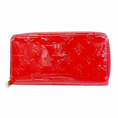 Pre-owned Louis Vuitton Cerise Long Wallet (bi-fold) () In Pink