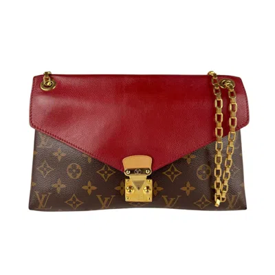 Pre-owned Louis Vuitton Cerise Monogram Leather Shoulder Bag ()