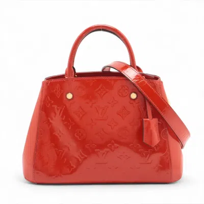 Pre-owned Louis Vuitton Cerise Monogram Vernis Handbag Shoulder Bag () In Pink