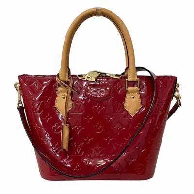 Pre-owned Louis Vuitton Cerise Monogram Vernis Handbag Tote Bag () In Pink