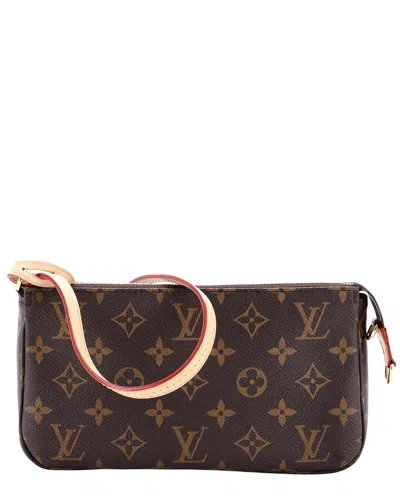 Pre-owned Louis Vuitton Chain Pochette Accessoires Nm Monogram Canvas (authentic Pre-  Loved)