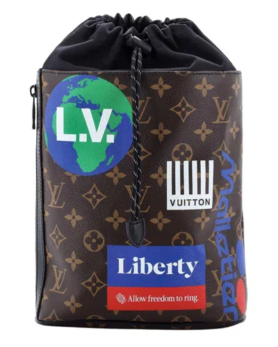 Louis Vuitton Chalk Sling Bag Limited Edition Logo Story Monogram Canvas  (authentic Pre-loved)