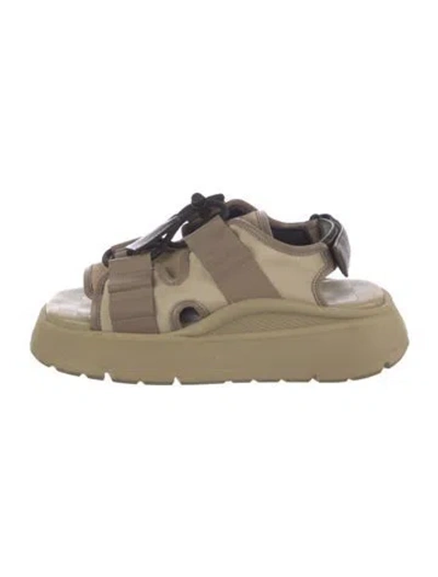 Pre-owned Louis Vuitton Chameleon Comfort Sandal Lv Monogram Espadrilles In Neutral