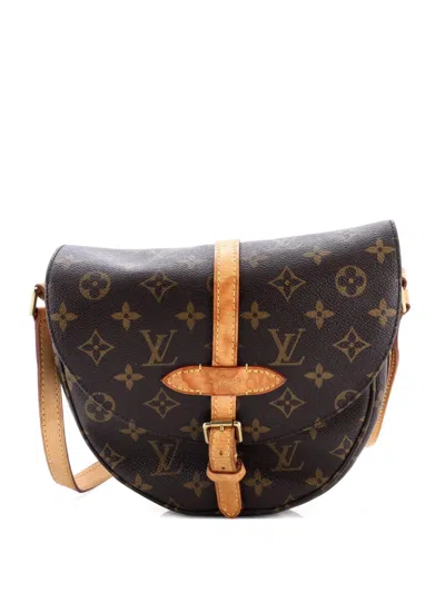 Pre-owned Louis Vuitton Chantilly Nm Handbag Monogram Canvas Pm Crossbody Bag In Brown