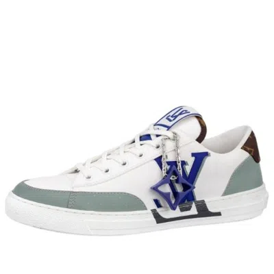 Pre-owned Louis Vuitton Charlie Sneakers 'white Green Blue'
