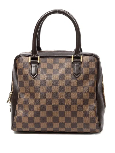 Pre-owned Louis Vuitton Checked Tote Bag In Brown