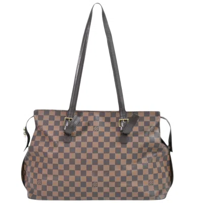 Pre-owned Louis Vuitton Chelsea Canvas Tote Bag () In Brown