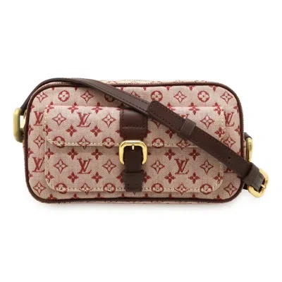 Pre-owned Louis Vuitton Cherry Monogram Mini Leather Pochette Shoulder Bag () In Red