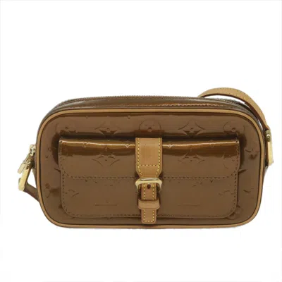 Pre-owned Louis Vuitton Christie Leather Shoulder Bag () In Brown