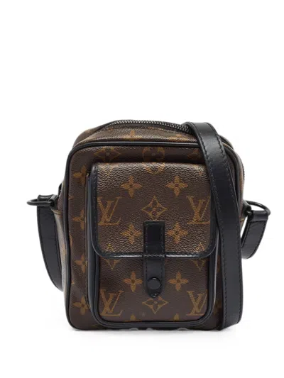 Pre-owned Louis Vuitton Christopher Messenger Bag In Brown