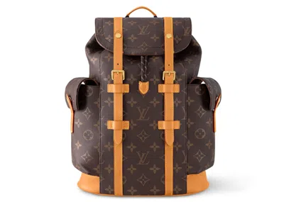 Pre-owned Louis Vuitton Christopher Mm Monogram Backpack