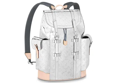 Pre-owned Louis Vuitton Christopher Pm Monogram Mirror Backpack