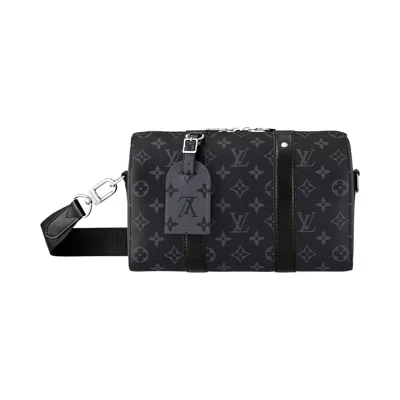 Pre-owned Louis Vuitton City Keepall 'monogram Eclipse Reverse Canvas/black Monogram Eclipse Canvas' | Men's S