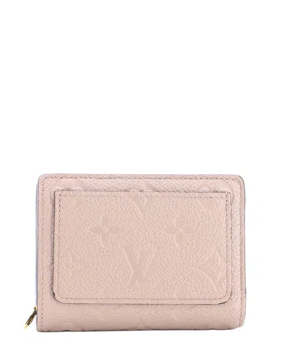 Pre-owned Louis Vuitton Clea Wallet Monogram Empreinte Leather (authentic Pre-loved)