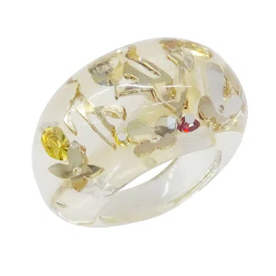 Pre-owned Louis Vuitton Clear Band Ring ()