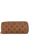 Louis Vuitton Clemence Wallet Reverse Monogram (authentic Pre-loved)