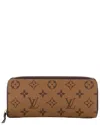 Louis Vuitton Clemence Wallet Reverse Monogram Canvas (authentic Pre-loved)