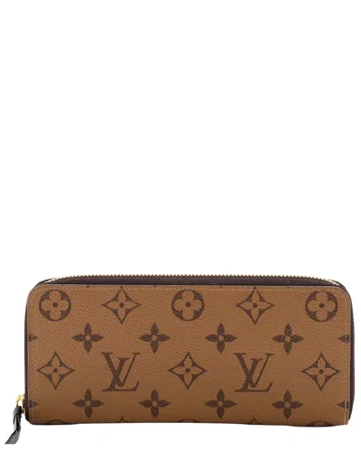 Louis Vuitton Clemence Wallet Reverse Monogram Canvas (authentic Pre-loved)
