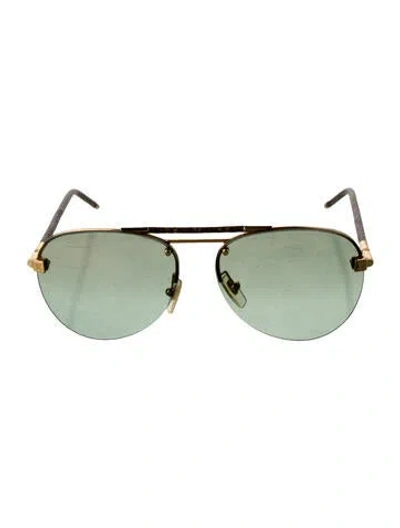 Pre-owned Louis Vuitton Clockwise Lv Monogram Sunglasses In Brown