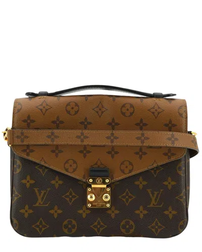 Pre-owned Louis Vuitton Cloth Crossbody Bag Metis (authentic Pre-loved)