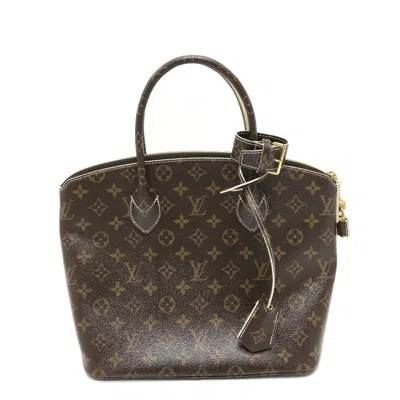 Pre-owned Louis Vuitton Cloth Handbag () In Brown