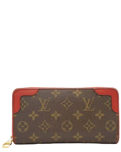 Pre-owned Louis Vuitton Cloth Wallet Retiro (authentic Pre-loved)