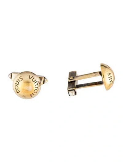 Pre-owned Louis Vuitton Clou Rivet Cufflinks In Multicolor