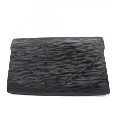 Pre-owned Louis Vuitton Clutch Bag () In Black