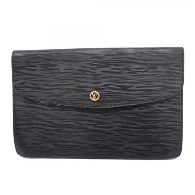 Pre-owned Louis Vuitton Clutch Bag () In Black