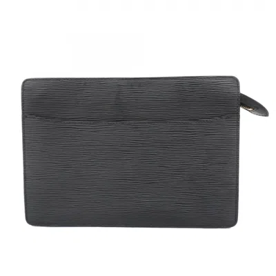 Pre-owned Louis Vuitton Clutch Bag () In Black