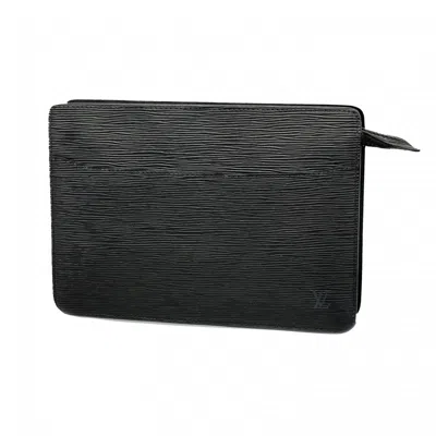 Pre-owned Louis Vuitton Clutch Bag () In Black