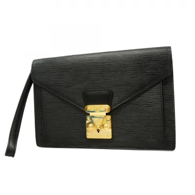 Pre-owned Louis Vuitton Clutch Bag () In Black