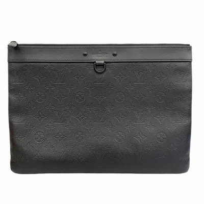 Pre-owned Louis Vuitton Clutch Bag () In Black
