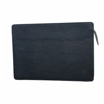 Pre-owned Louis Vuitton Clutch Bag () In Black