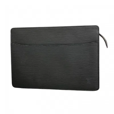 Pre-owned Louis Vuitton Clutch Bag () In Black