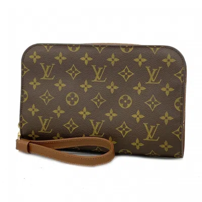 Pre-owned Louis Vuitton Clutch Bag () In Brown