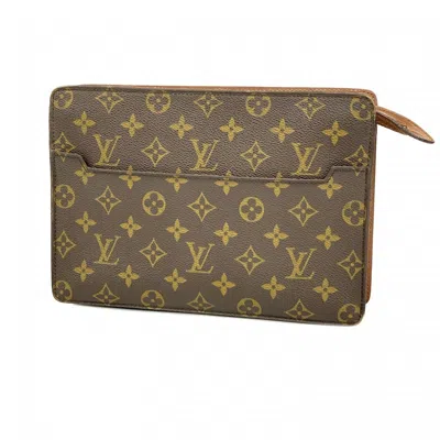 Pre-owned Louis Vuitton Clutch Bag () In Brown