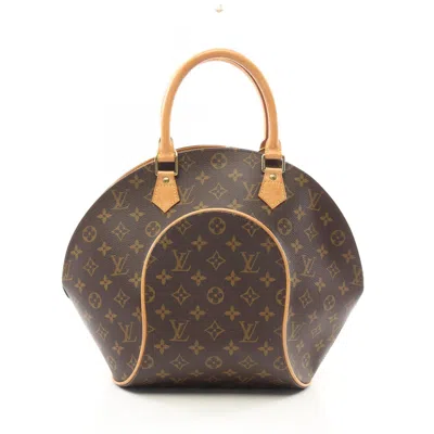 Pre-owned Louis Vuitton Coated Canvas Leather Handbag () In Brown