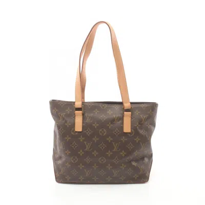 Pre-owned Louis Vuitton Coated Canvas Leather Shoulder Bag () In Brown