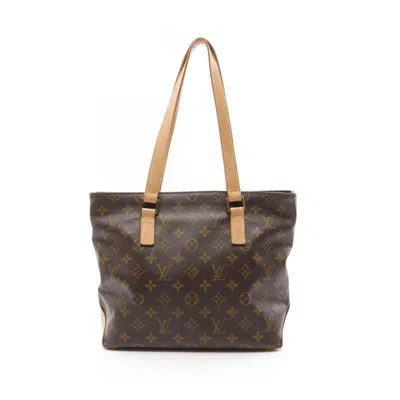 Pre-owned Louis Vuitton Coated Canvas Leather Shoulder Bag () In Brown
