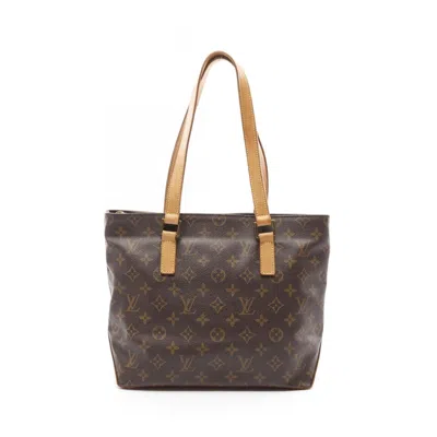 Pre-owned Louis Vuitton Coated Canvas Leather Shoulder Bag () In Brown