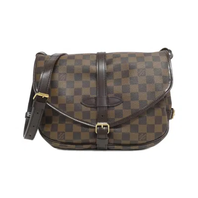 Pre-owned Louis Vuitton Coated Canvas Shoulder Bag () In Multi
