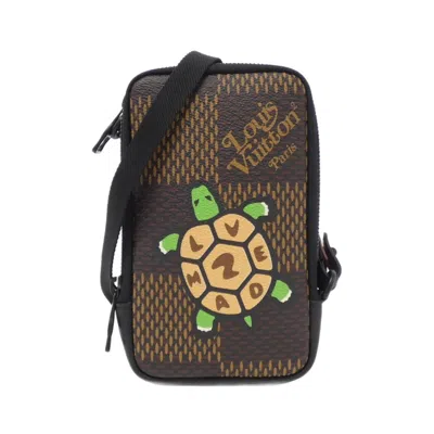 Pre-owned Louis Vuitton Coated Canvas Shoulder Bag () In Multi