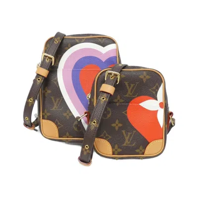 Pre-owned Louis Vuitton Coated Canvas Shoulder Bag () In Multi